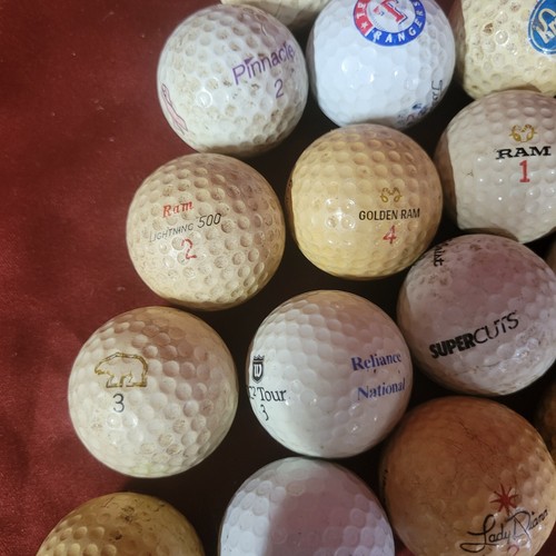 Lot of 73 Used Mixed Golf Balls Lot - Picture 2 of 11