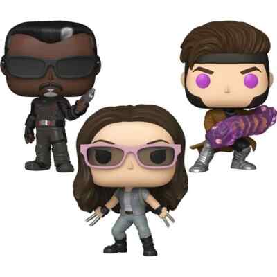 Deadpool & Wolverine Wave 3 Funko Pop! Vinyl Case of 3 (Blade - Gambit - X23)