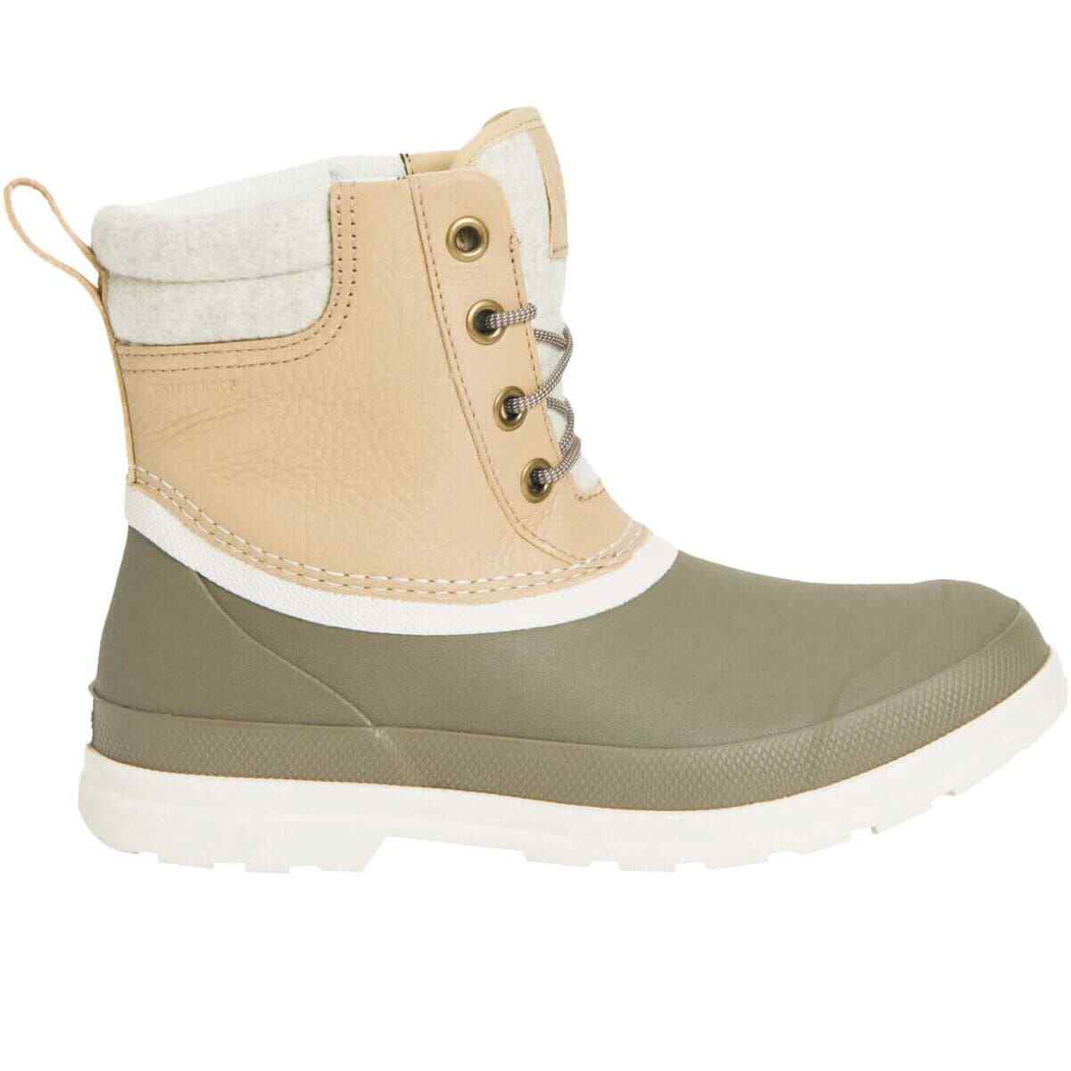 Ботинки Muck Boots Originals Duck Lace Boot - женские темно-серыеореховые 50 8690₽