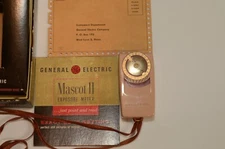 General Electric mascot II light meter