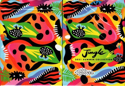 Jungle 2021 Summer Collection Playing Cards Poker Size Deck USPCC Custom Limited