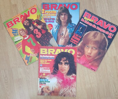 BRAVO Magazine 1973 = AUSWAHL = Heft 1 bis 52 mit Poster,  Starschnitt + Extras!