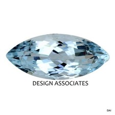 AQUAMARINE 7X3.5 MM MARQUISE CUT OUTSTANDING BLUE COLOR EARTH MINED AND TREATED