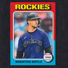 BRENTON DOYLE #643 Base Colorado Topps Heritage Baseball MLB 2024 Pack Fresh