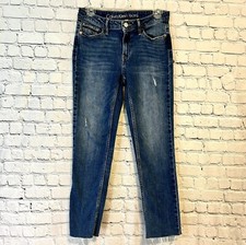 Women  s Calvin Klein Stretch Distressed Jeans 29X30