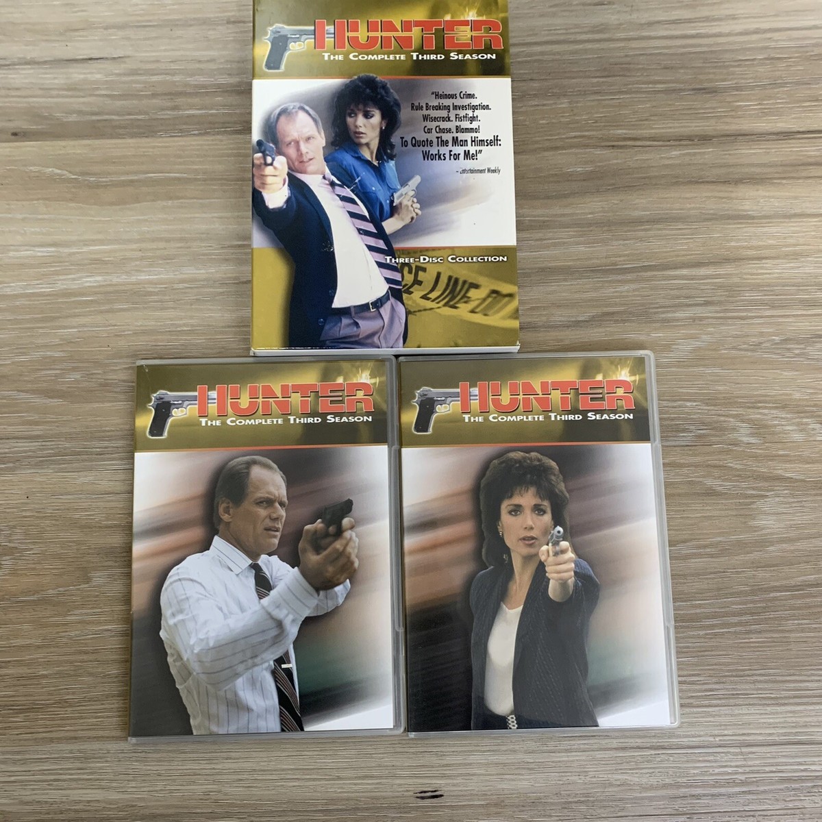 Hunter DVD The Complete Third Season Three 3 Disc Collection