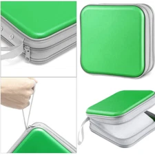 DVDs Wallet Holder CD/DVD Case for Car Home Binder Storage Bag Booklet Album