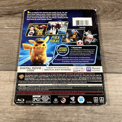Pokemon Detective Pikachu - Blu-ray/DVD | eBay