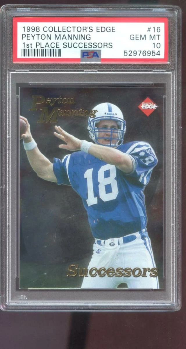 NFL ペイトンマニング RC 1998 Collector's Edge | euriskconvention.com