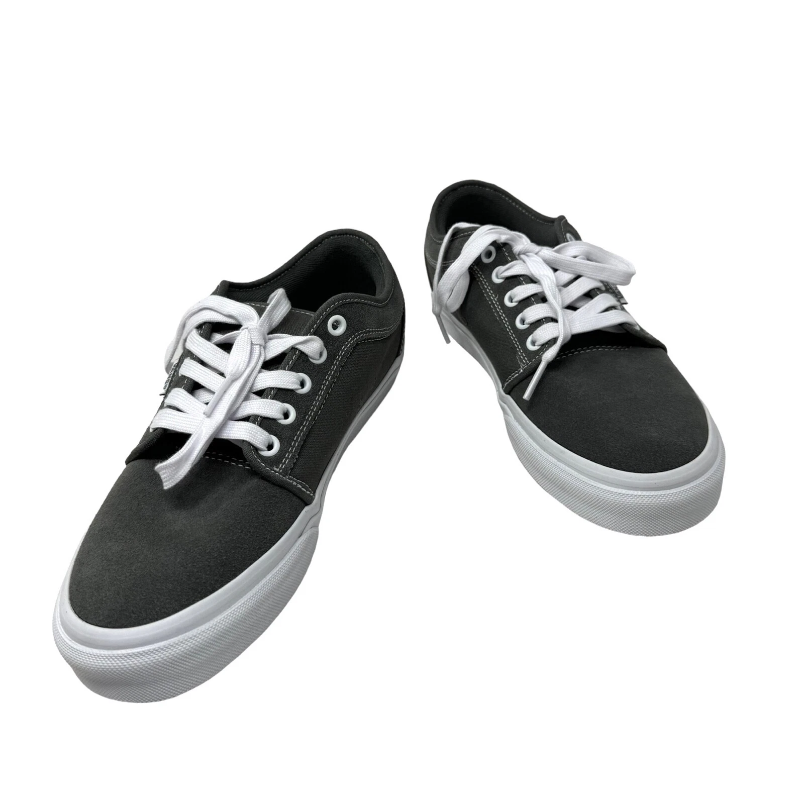 Sneakers casual VANS Skate Chukka scarpe basse pelle scamosciata grigie taglia donna casual VN0A4BX4195