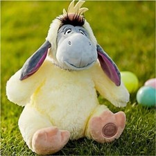  Disney Store Eeyore Easter Plush - Winnie the Pooh - Medium - 11" - New