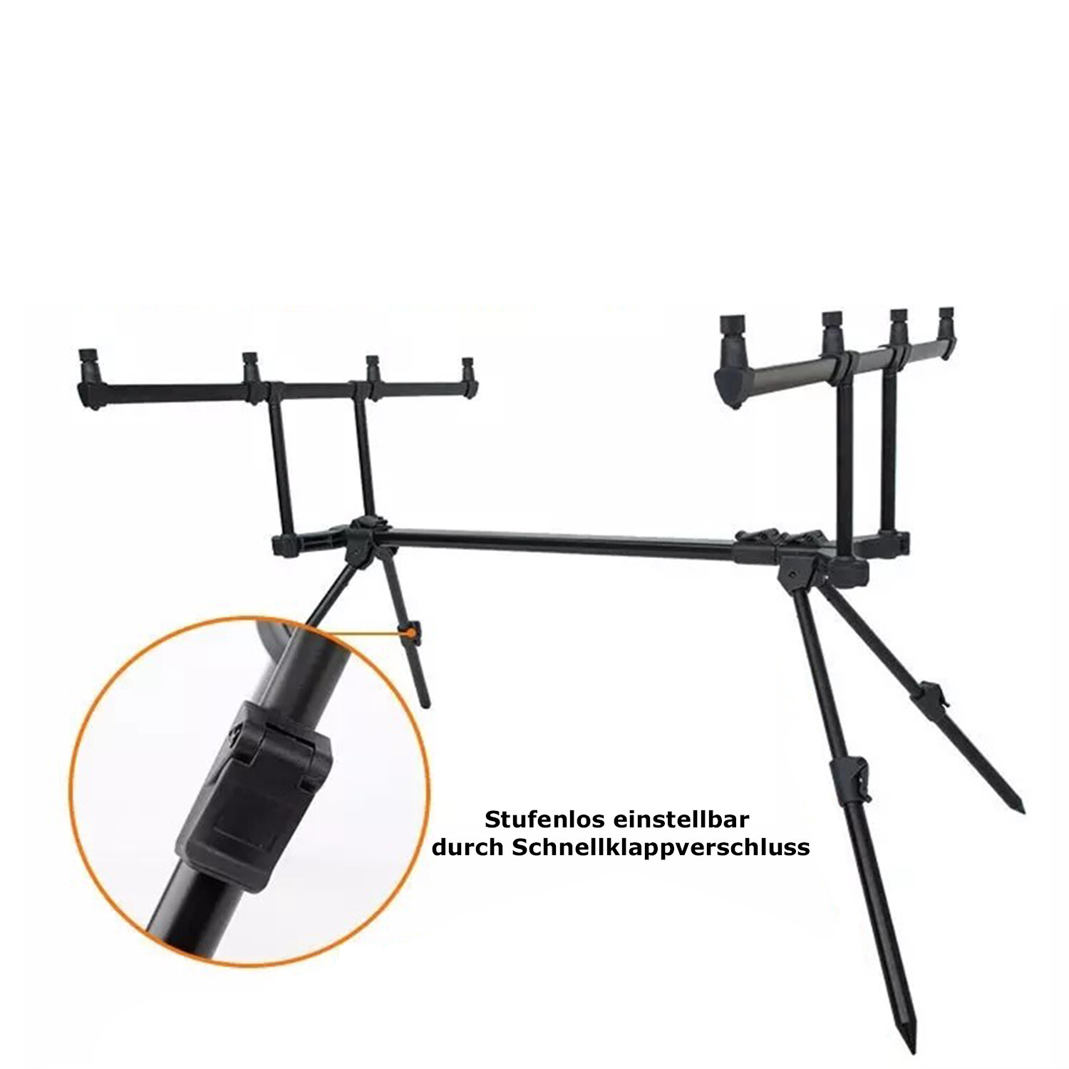JRC Cocoon Pod 4 Rod Pod Ruten Ständer Karpfen Rut Produktbild-Vorschau 8