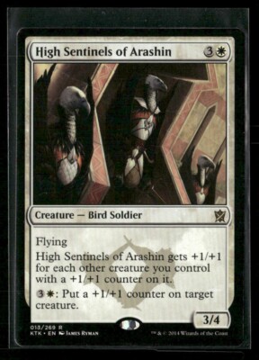 2014 Magic: The Gathering - Khans of Tarkir High Sentinels of Arashin 013/269