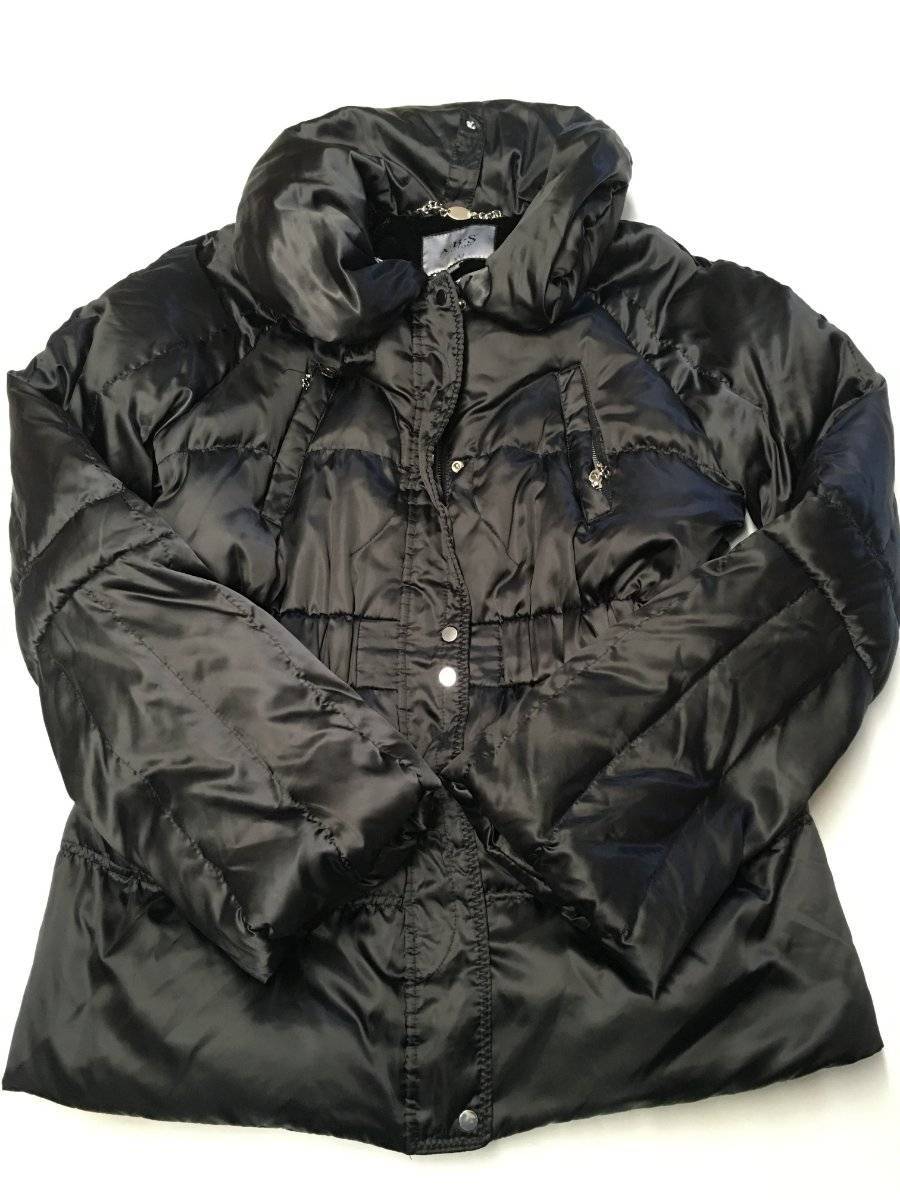 Womens ABS SILVER LABEL Black Feather Down Puffer Jacket Sz M eBay