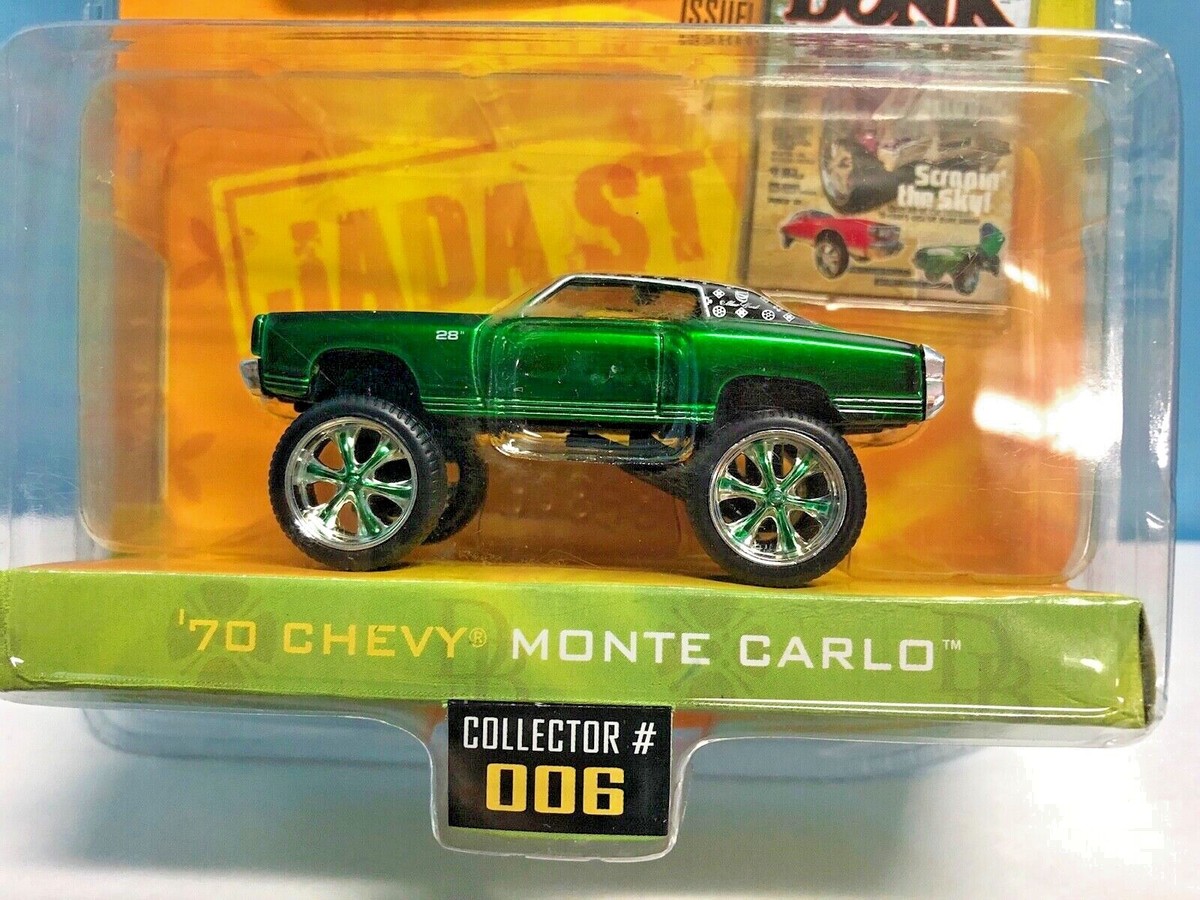 Jada Donk Box & Bubble 1:64 Scale '70 Chevy Monte Carlo Collector