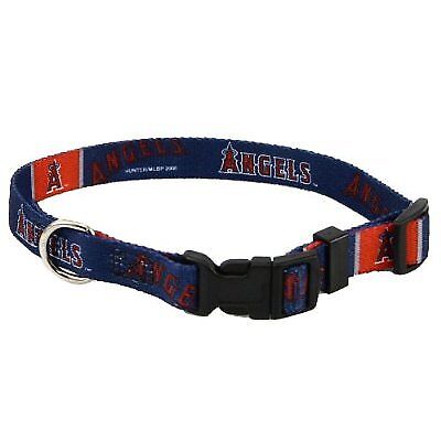 Anaheim Angels MLB (X-Small adjustable 8.5 -11.75 inch) Nylon Pet Dog Collar