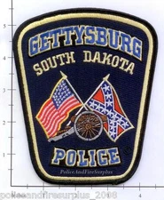 South Dakota - Gettysburg SD Police Dept Patch v1