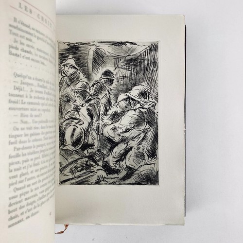 DORGELÈS : LES CROIX DE BOIS . ANDRÉ FRAYE . REVUE FRANÇAISE . RELIURE MOSAIQUÉE - Bild 16 von 19