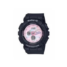 Casio Baby-G Analog Digital BA-120T-1ADR Chronograph Black Quartz Women's Watch