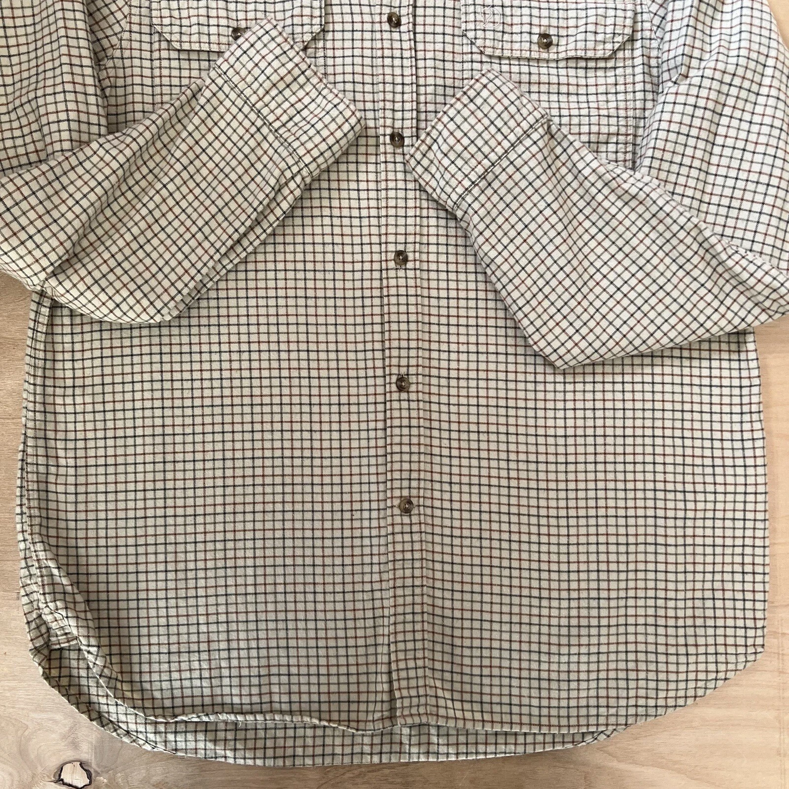 fjallraven striped long sleeve button up casual outerwear shirt