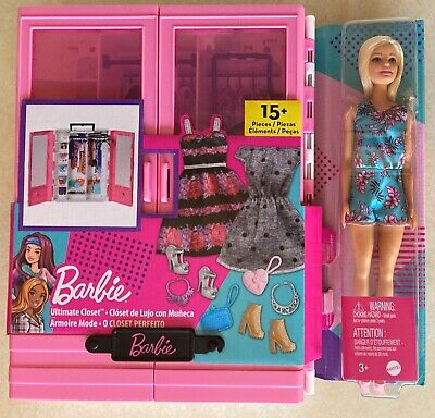 Mattel - Barbie Fashionistas Ultimate Closet com roupas da Barbie