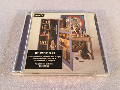OASIS DOUBLE CD COMPILATION - STOP THE CLOCKS *NEAR MINT