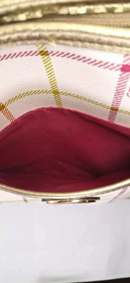 Couch Payton Plaid Leather Tote - Image 3 of 4