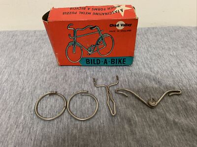 Vintage Bild-A-Bike Puzzle Yoy Chad Valley England Incomplete