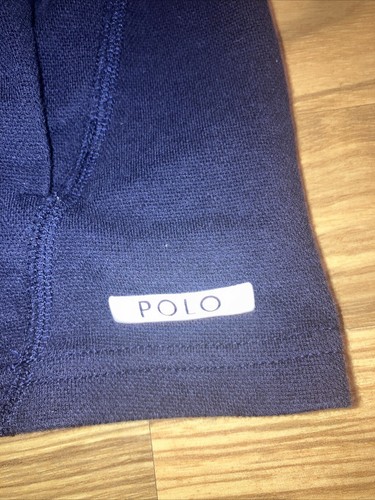 Polo Ralph Lauren Hoodie Pullover Youth Small Blue Big Pony Logo - Picture 4 of 5