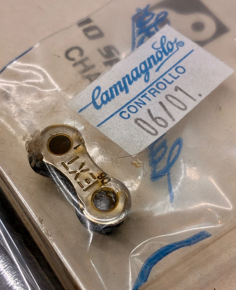NOS Campagnolo 10 SP Perma-Link 链条链 - CN-RE100 - 全新带盒 — 第 2/4 张图片
