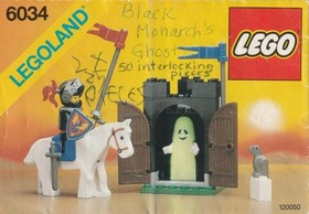 Lego Castle Black Monarch&rsquo;s Ghost 6034 Complete with Instructions - No Box