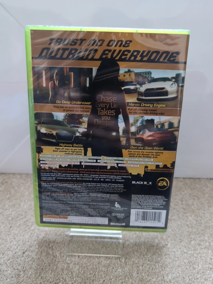 Microsoft Xbox 360 Need For Speed Undercover Sealed NBO 2008 NTSC-J English - Image 4 of 4