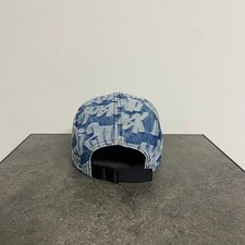 Supreme Box Logo Camp Cap - Washed Denim, Pre-Owned