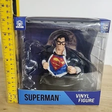 Superman Vinyl Figure DC Comics World's Finest Collection bust Clark Kent NIB