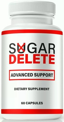 Sugar Delete Blood Sugar Support  Advanced Blood Health Caps 60ct '' Pack of 2 ''
