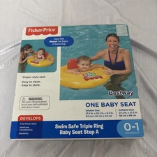 Fisher Price Swim Safe Triple Ring Baby Seat Step A Preschool Inflatable