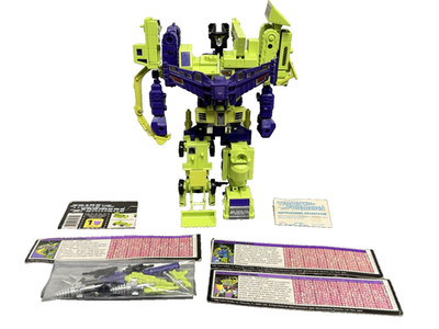 Transformers 1985 Vintage Original G1 Constructicons DEVASTATOR 100% Complete!!!