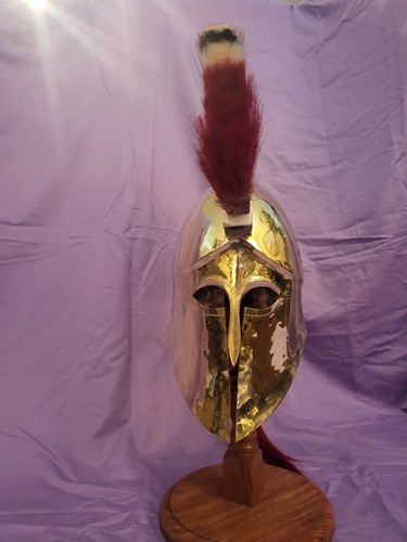 Greek Corinthian Kranos Helmet - Picture 11 of 12