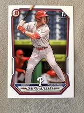 Matthew Ferrara 2026 Bowman #BP-110 Philadelphia Phillies 1st Prospects