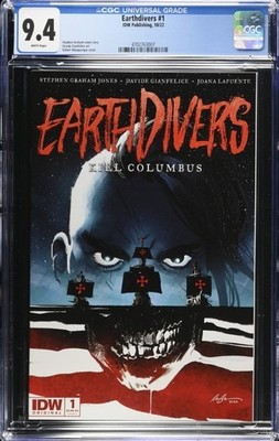 Earthdivers #1 Comic Book CGC 9.4   