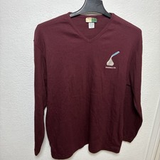 WearGuard 655 Work Wear Crew Neck Sweatshirt Burgundy L Hershey’s Made In USA