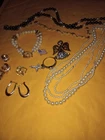 Vintage Costume Jewelry Lot  For Crafting