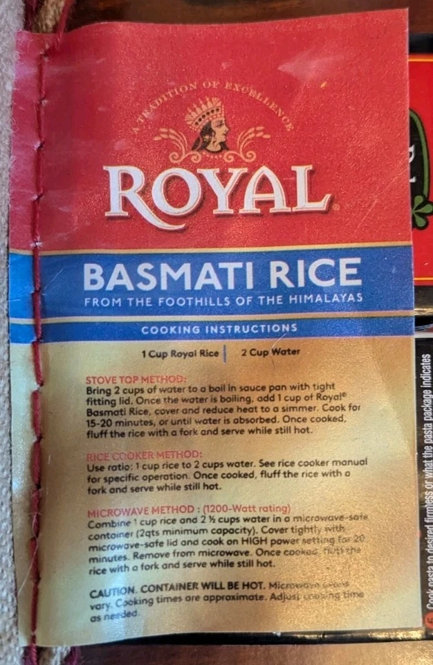 Arroz Royal Basmati 20 lb produto da Índia - Imagem 3 de 4