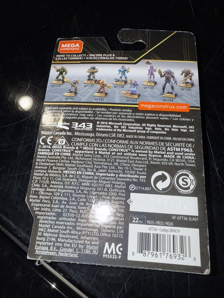 MEGA Construx Halo The Rookie (Series 10) (GFT36) (NISB) - Image 2 of 2