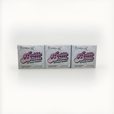3X - The Creme Shop Bubble Bubble Carbonated Bubbling Clay Mask 3.53 oz,