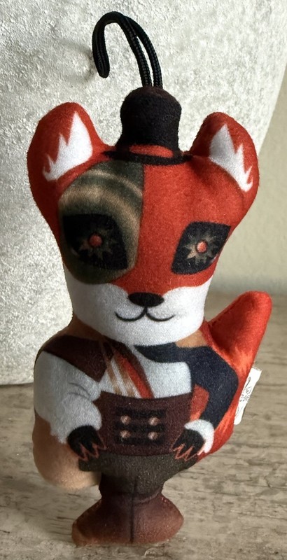 The Masked Singer Fox Plush McDonalds Happy Meal Toy #5 2023 COllect WoW VISIT!!