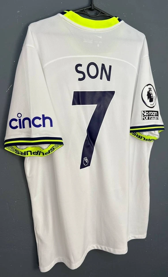 NIKE MEN TOTTENHAM HOTSPUR 2022/2023 SON #7 SOCCER FOOTBALL SHIRT JERSEY SIZE XL - Image 2 of 4