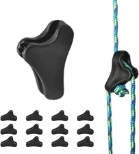 12 Pack Guyline Rope Tensioners for Tents Tarps 1-2.5mm