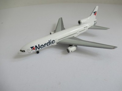 Modellflugzeuge 1:500 Herpa Wings Lockheed Tri Star  Nordic 504874