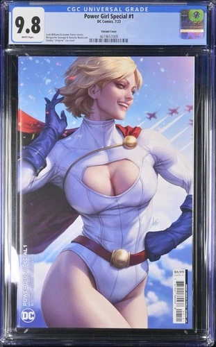 Power Girl Special #1 CGC 9.8 DC Comics 2023 Stanley Artgerm Lau Variant Cover